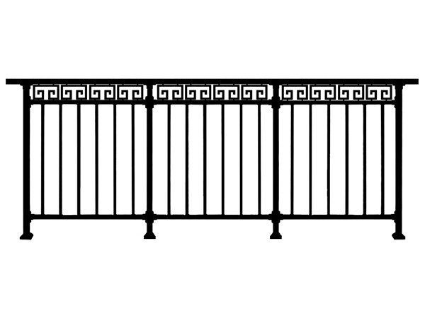 標(biāo)準(zhǔn)陽臺(tái)欄桿圖片1