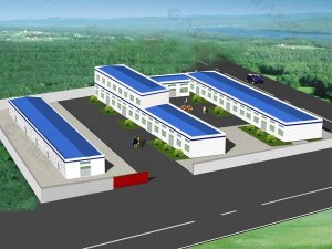 合肥某機械有限公司鋅鋼圍墻護(hù)欄定制