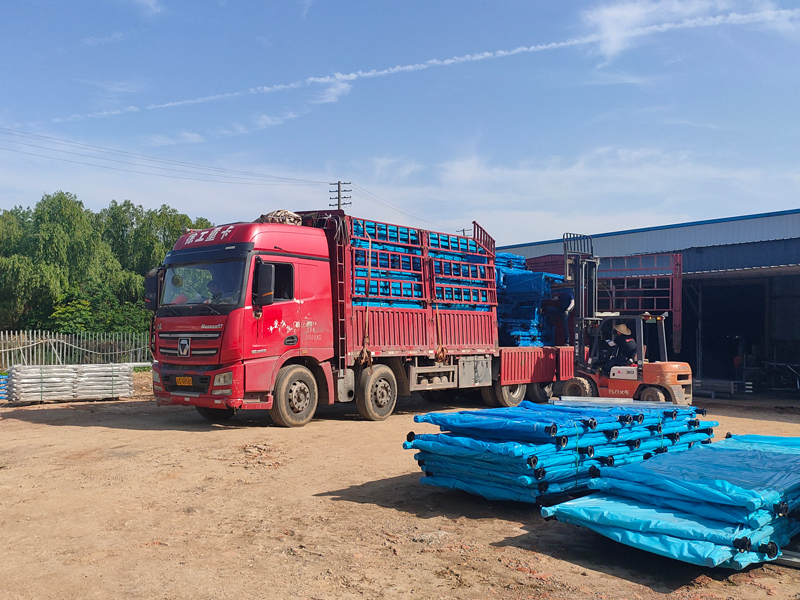 2023年5月19日鋅鋼陽臺護欄裝車發貨！